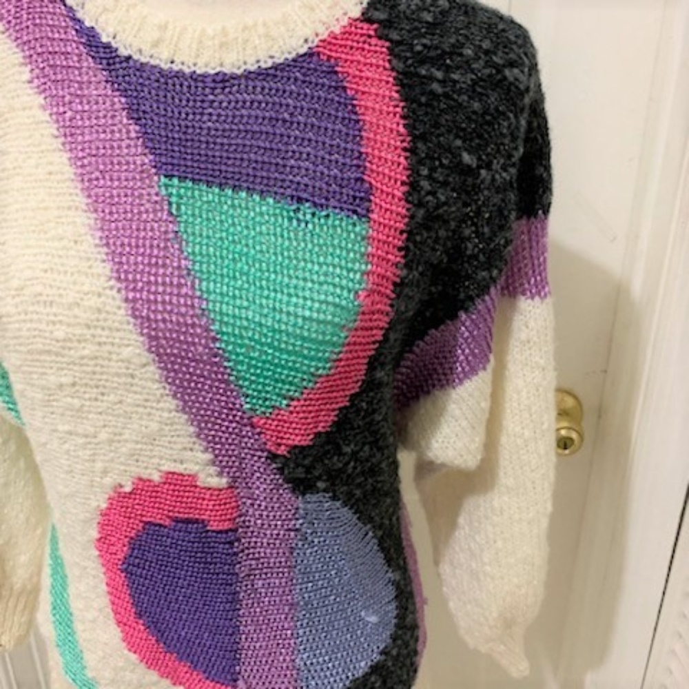 Vintage Eddie Dassin Dolman Sleeve Pullover - Picture 3 of 6